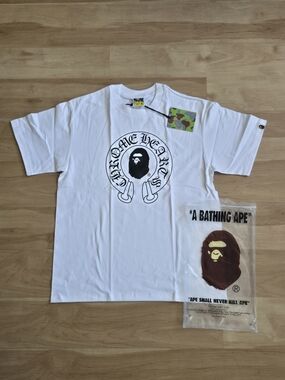 A BATHING APE White T-Shirt